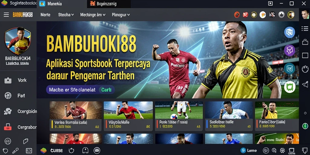 Tampilan gameplay menegangkan dari BAMBUHOKI88 saat taruhan sedang berlangsung.