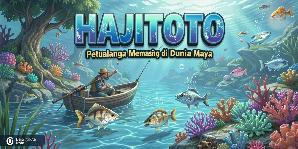 Screenshot gameplay HAJITOTO menampilkan aksi memancing yang seru dan menantang.