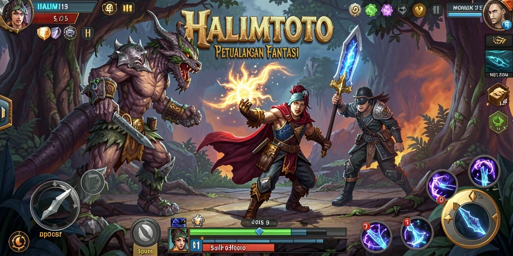Tampilan menegangkan dari pertempuran epic dalam HALIMTOTO.