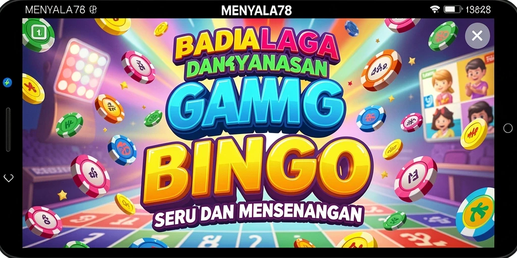 Screenshot gameplay dari game Bingo MENYALA78 yang seru.