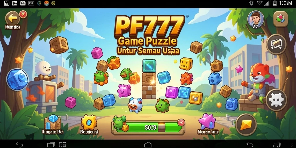 Tampilan gameplay PF777 yang menantang dan interaktif.
