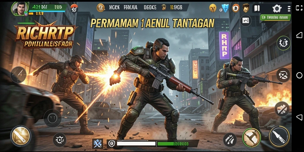 Tampilan gameplay RICHRTP yang seru dan menegangkan saat beraksi.