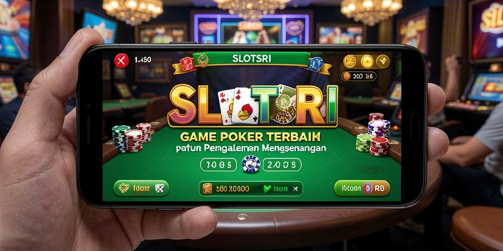 Screenshot menampilkan gameplay seru dalam SLOTSRI dengan pemain bertanding.